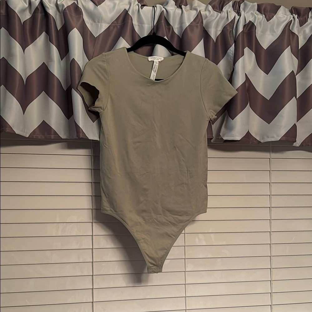 Olive Green Women's Bodysuit